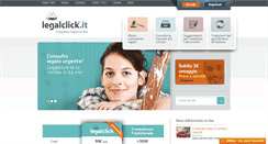 Desktop Screenshot of legalclick.it